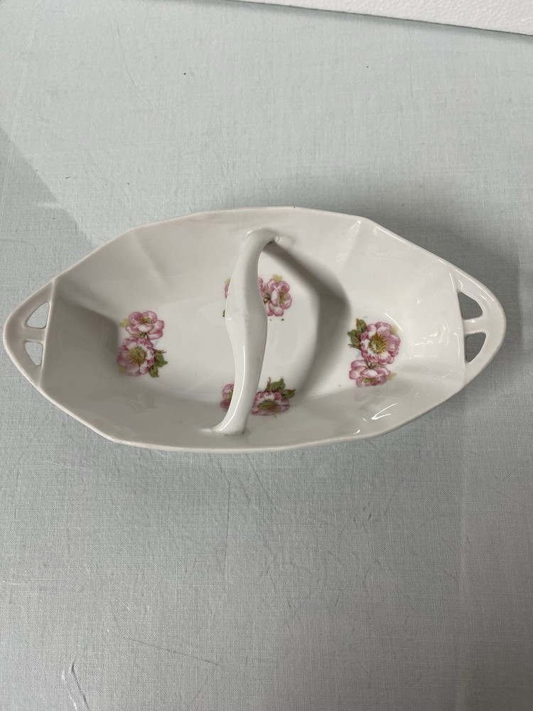 Germany Floral Handled Dish