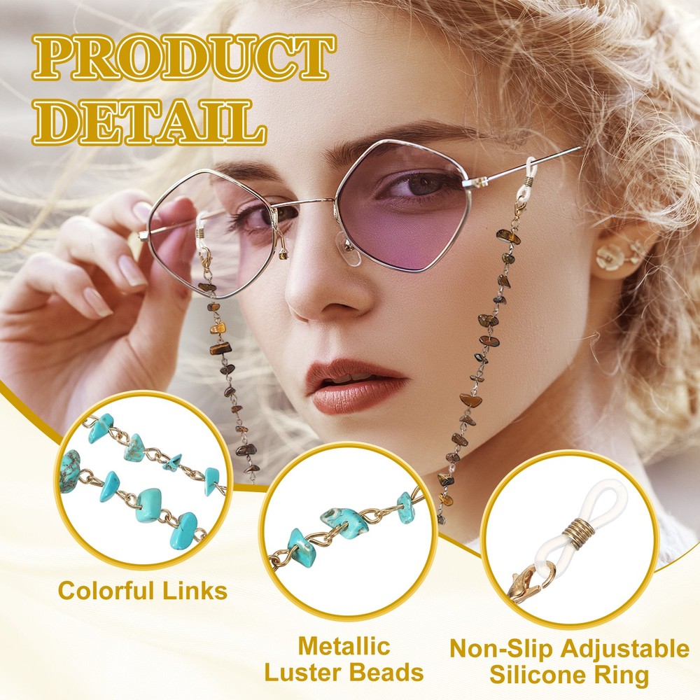 Turquoise Glasses Chain Lanyard