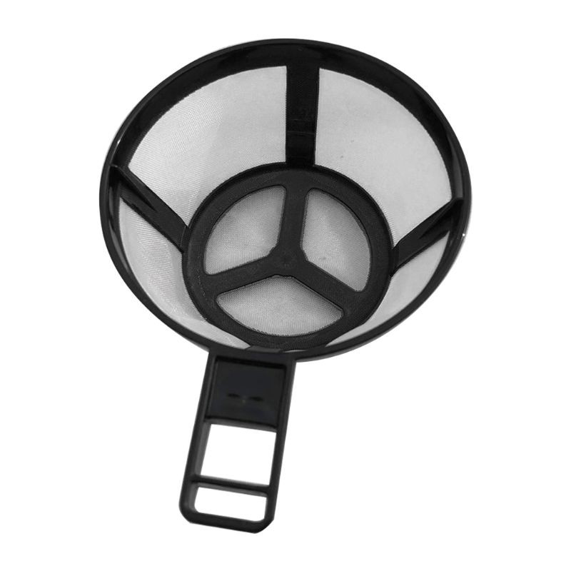 Reusable Coffee Pot Filter Holder Dripper Mesh Basket with Handle Kitchen Gadget