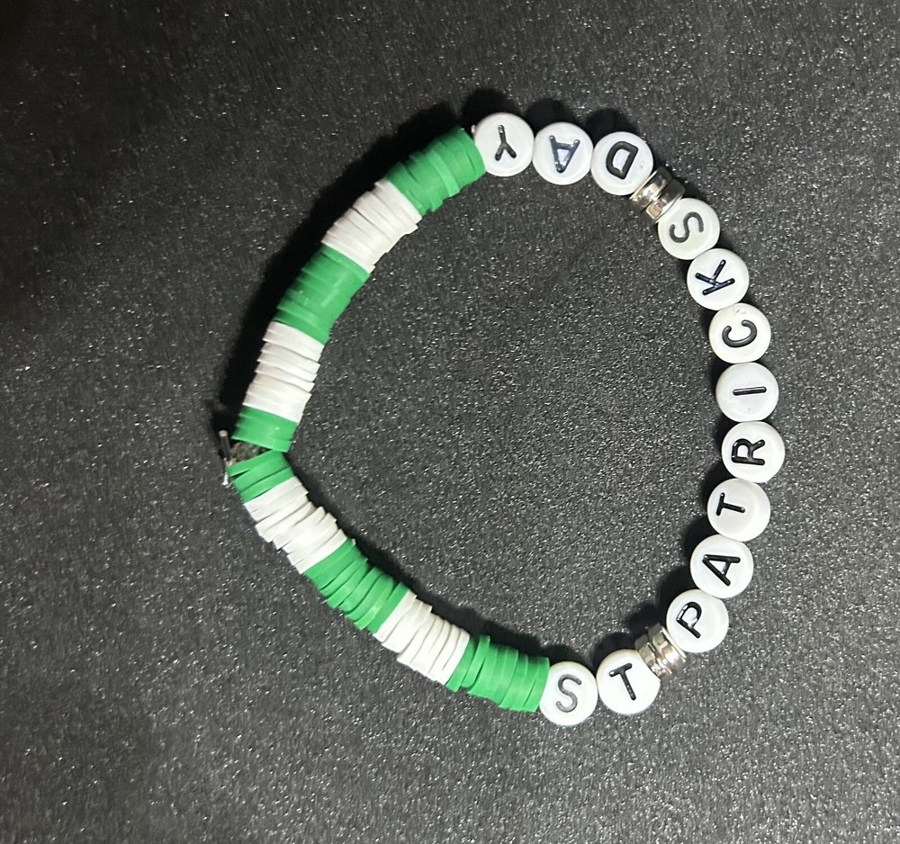 St. Patrick's Day Heishi Bracelet