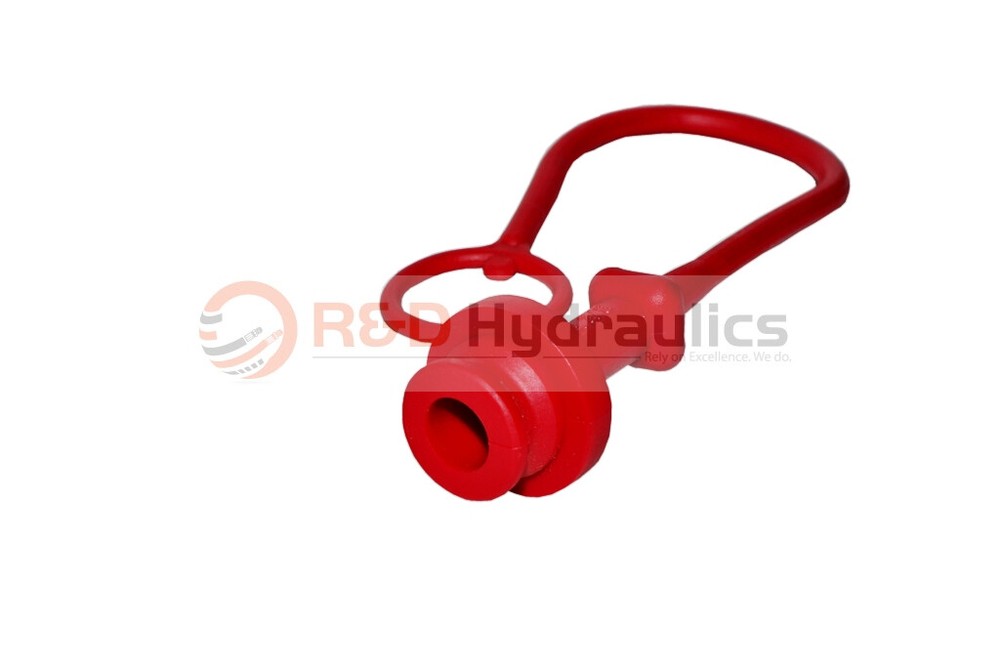 Hydraulic Quick Coupler | ISO 7241-1 B | 1/4" NPT | Set W/ Cap & Plug | 2 Pack