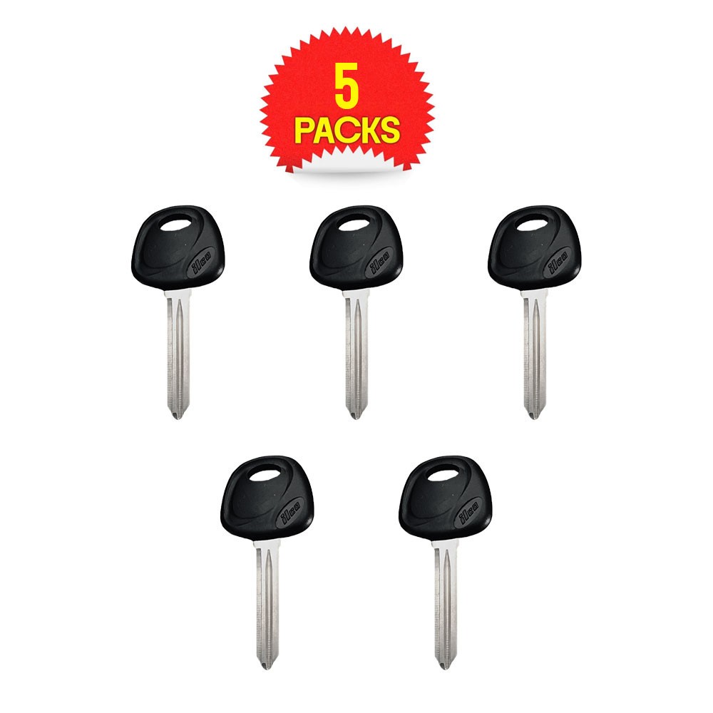 KK8-P Plastic Head Key Blank Nickel