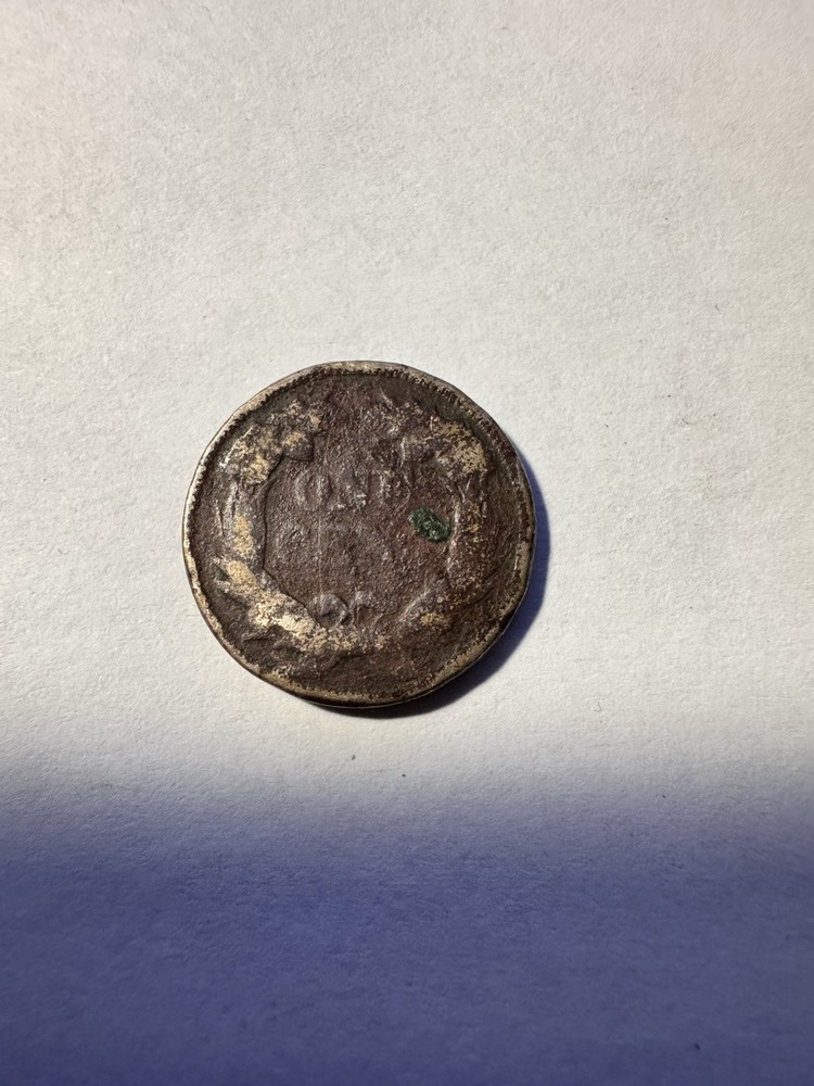 1857 Flying Eagle Cent Penny Us Coin