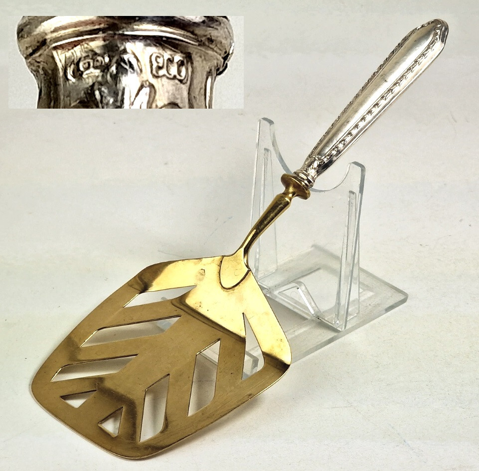 Cake Server 800 Silver Brass around 1900 R81