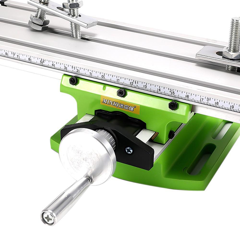 Milling Machine Working Slide Table Multifunction Worktable Vise Fixture Adjustm