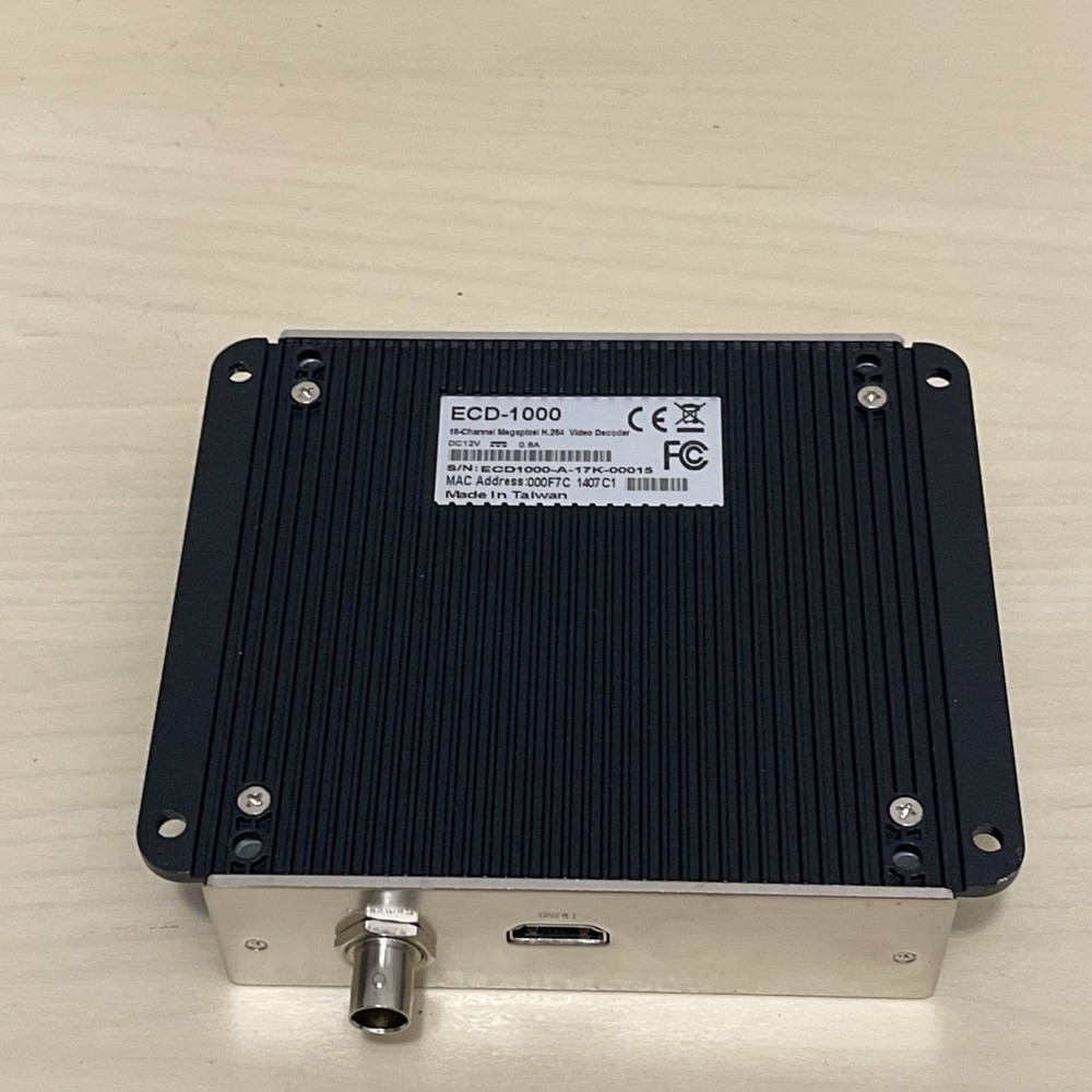 Acti ECD-1000 16-Channel Megapixel H.264 USB / HDMI / Composite Video Decoder