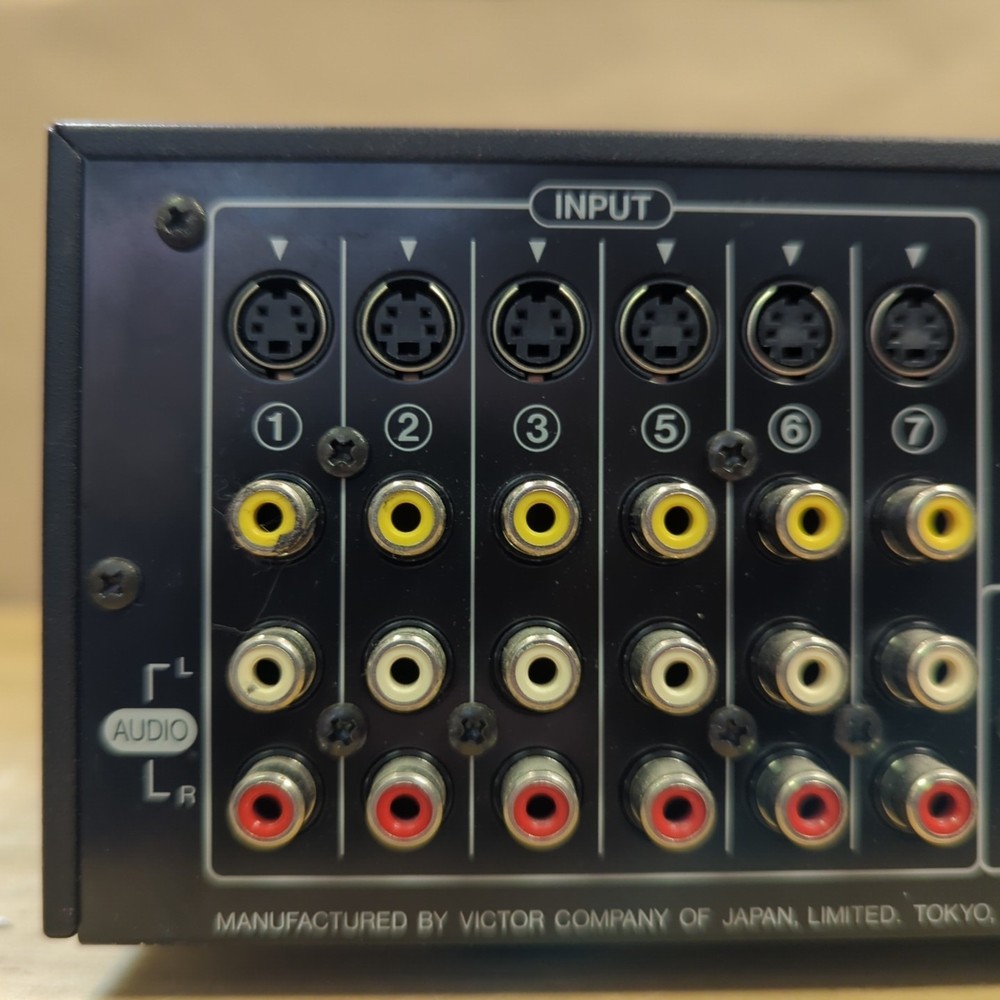 JVC Model JX-S900 AV Selector Switch – High-End Component