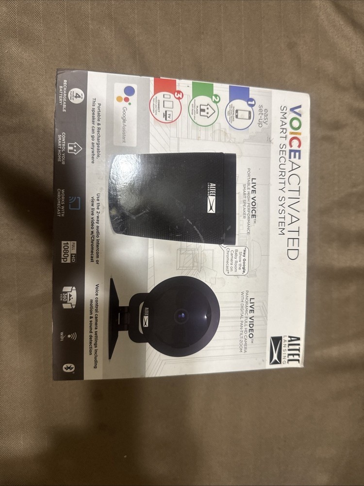 ALTEC Voice Activated Smart Security System  please read description
