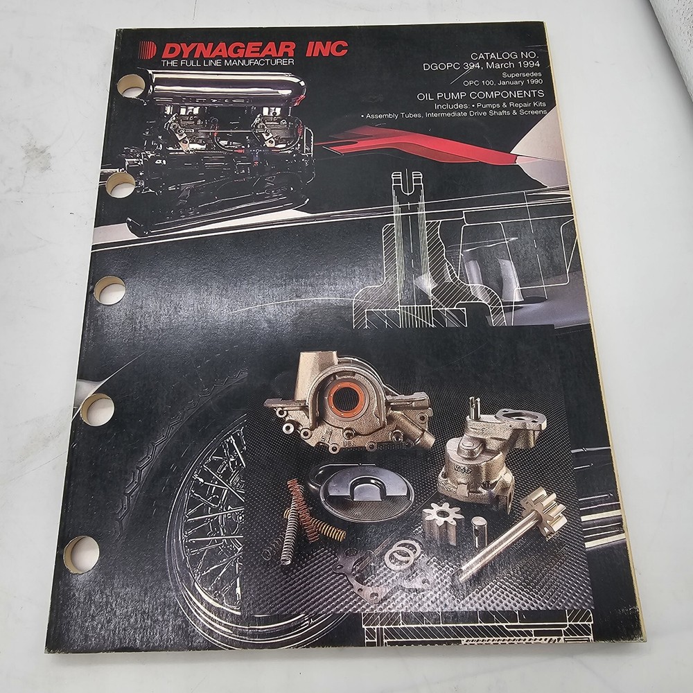 1994 Dynagear OIl pump catalog