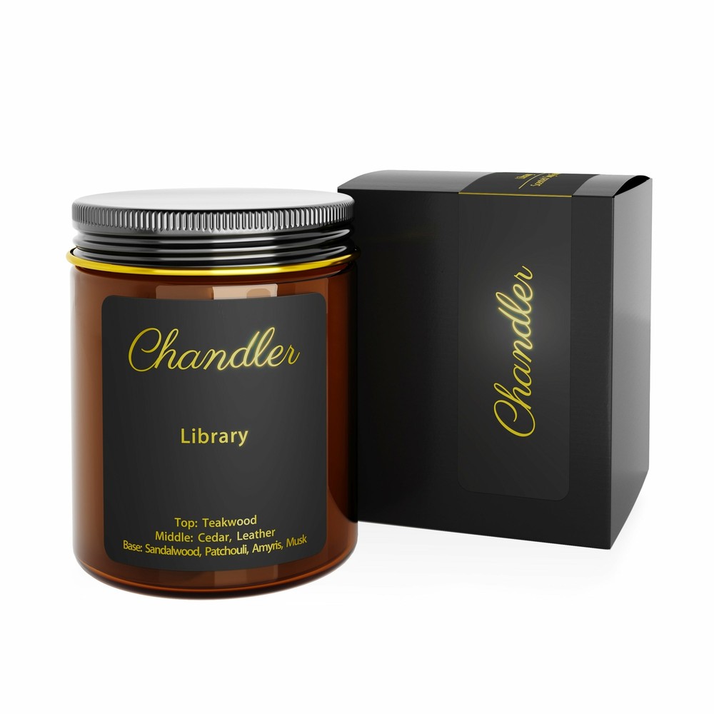 Library Scented Soy Candle