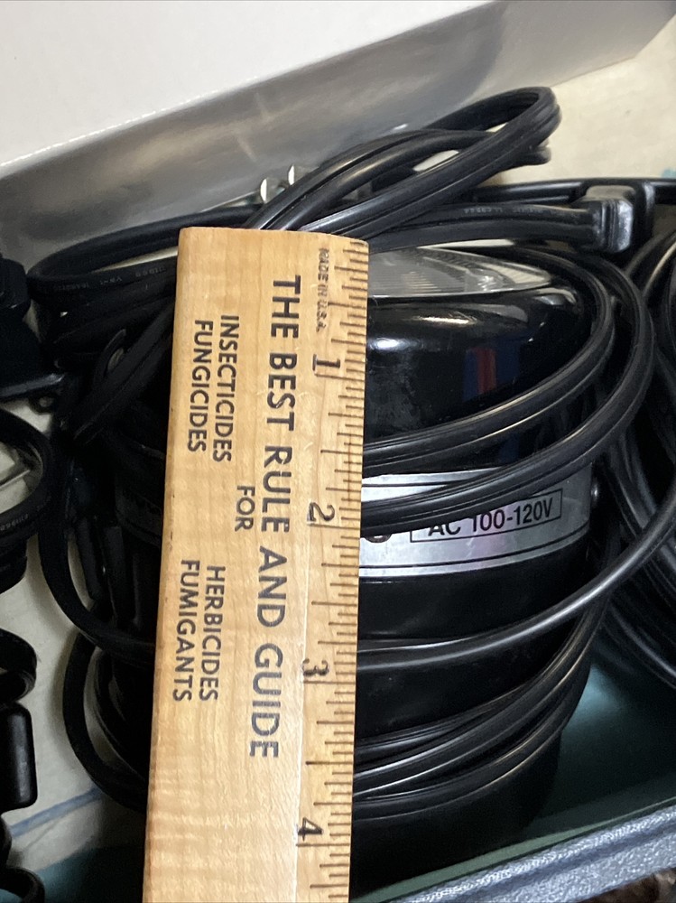 VTG Working Studio Flash Lot Medalight, Wow-2000 Ac Slave Flash Unit/ PG-475+mor
