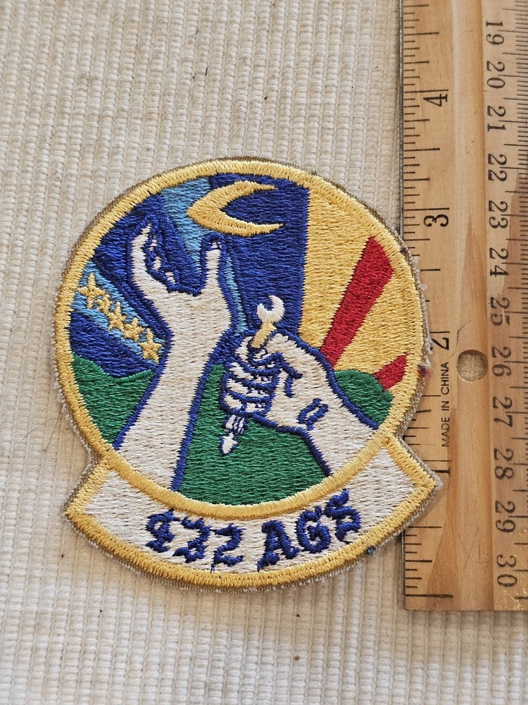 1960s 70s USAF Air Force 43rd AGS Squadron Patch L@@K!!!