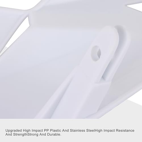 7/8" Handlebar Hand Brush Guards Protector Handguards Assy Replacement White