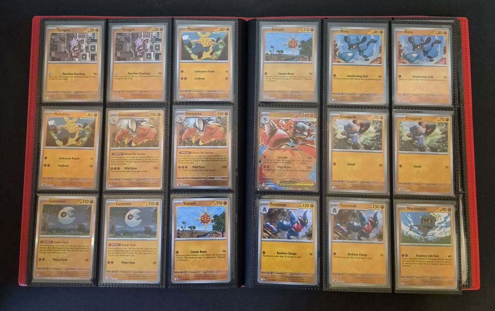 Mega Evolution 100% Complete Master Base Set with C/UC/H/RH & EXs