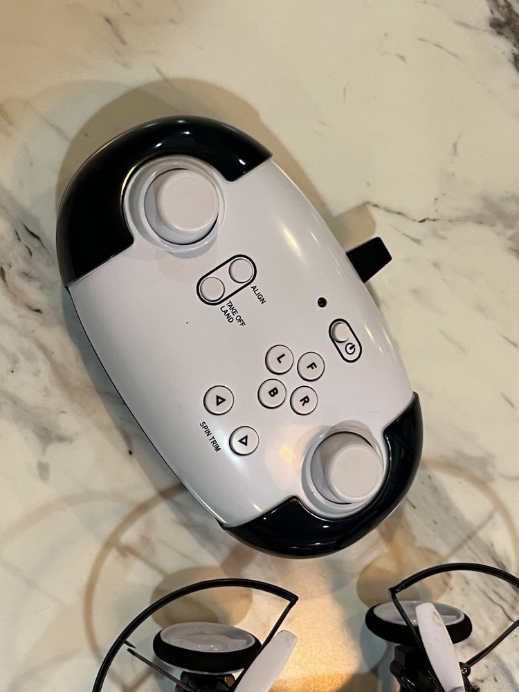 SHARPER IMAGE FLY + DRIVE 7" DRONE RECHARGEABLE DUAL FUNCTION 2.4GHZ *needs Work