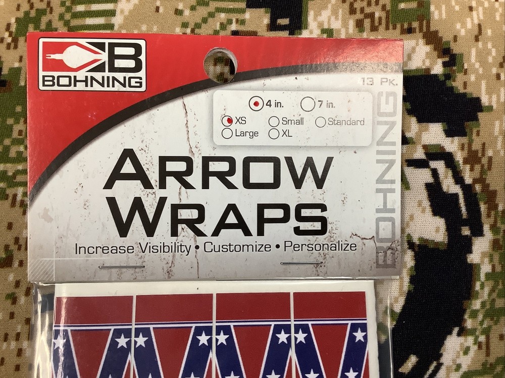 Bohning Archery Arrow Wraps 4 Inches Extra Small 13 Pack