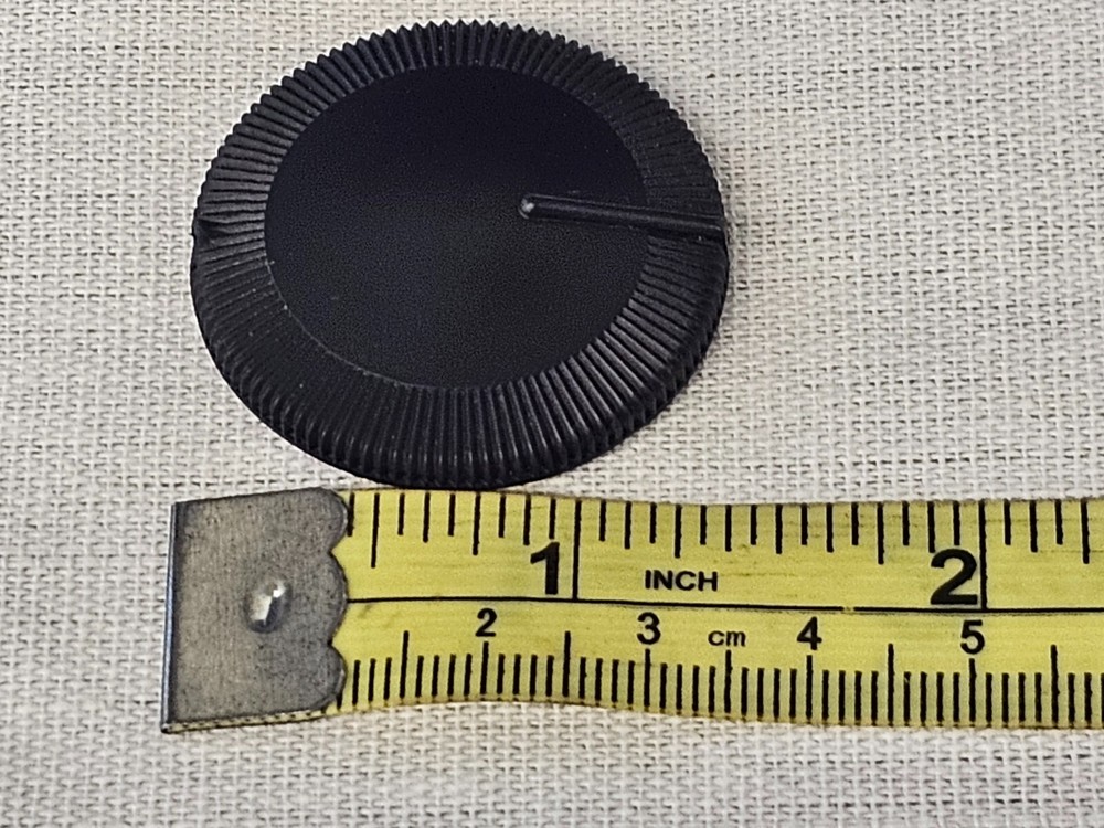 Nikon Eclipse E800 E1000 Microscope Cover Knob Black Parts