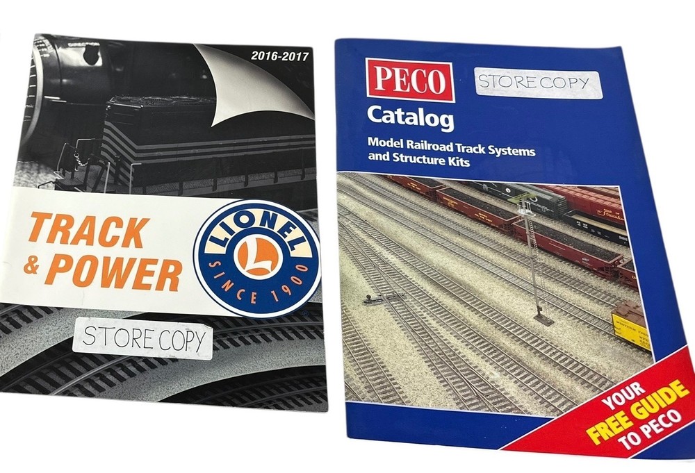 Lionel Track & Power & Peco Catalogs Model Train Catalog 2016-2017