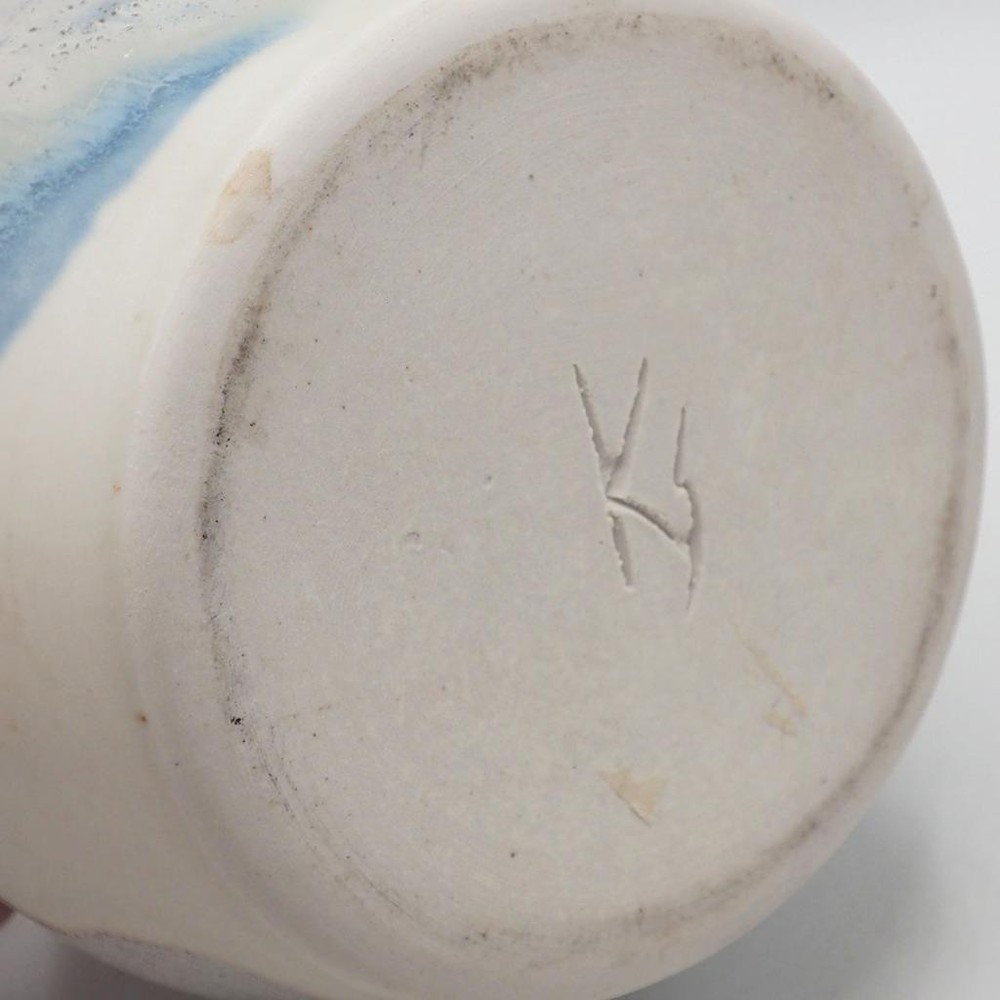 Ceramic Creamer Modern Pottery Unique Handmade Pitcher