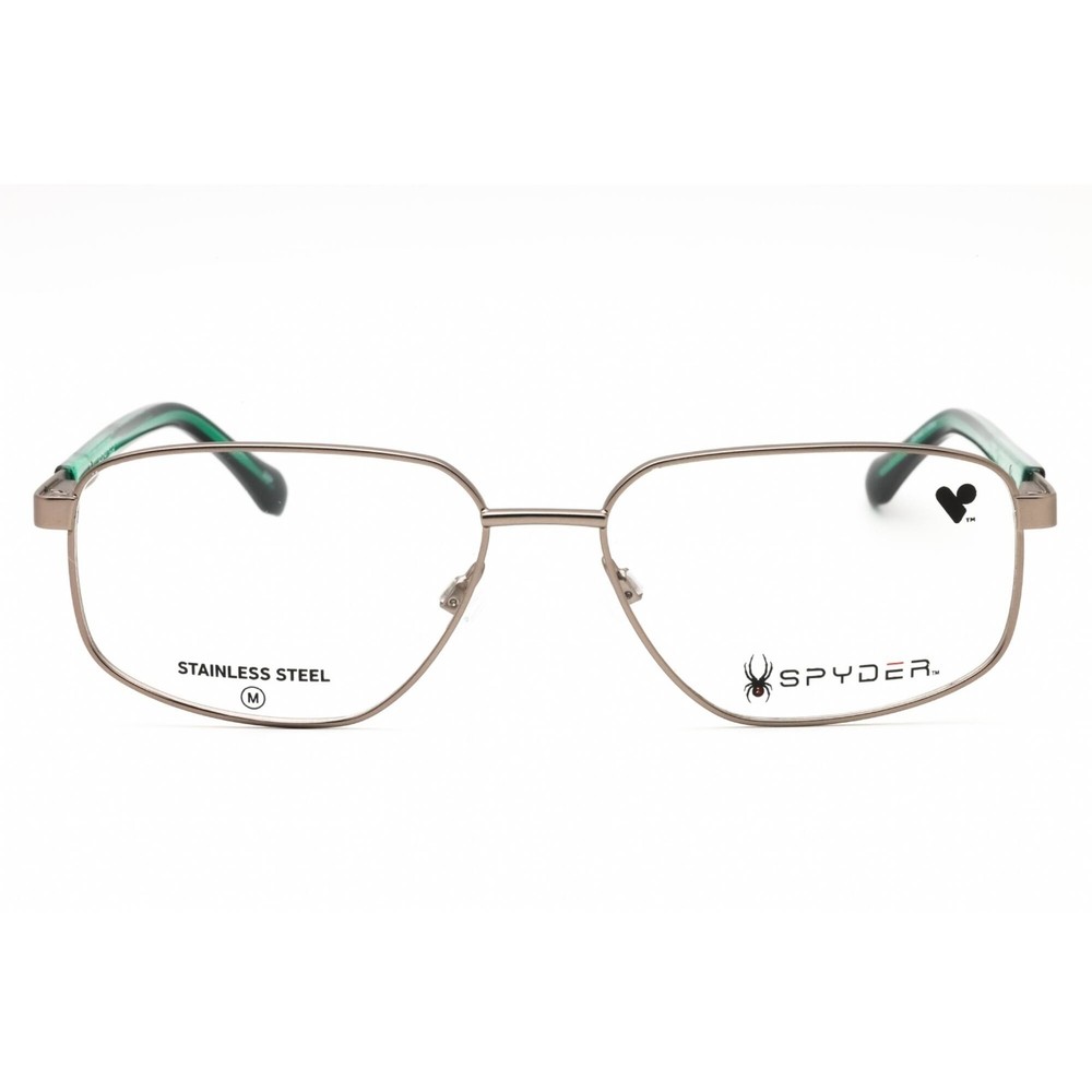 Spyder Men's Eyeglasses Graphite Rectangular Full Rim 56mm Frame SP4033 033