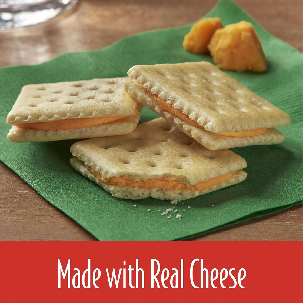 Sandwich Crackers, Lunch Snacks, Variety Pack (45 Packs)