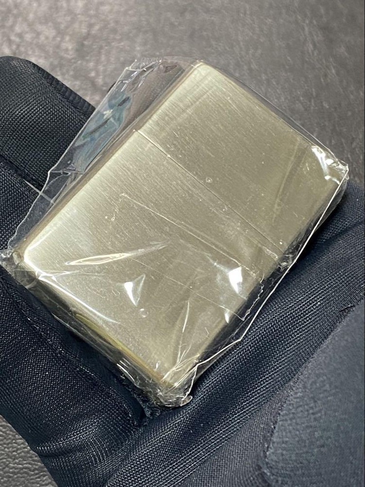 Zippo Sailing Ship Silver Etching One Sided Processing Lighter Regular Japan