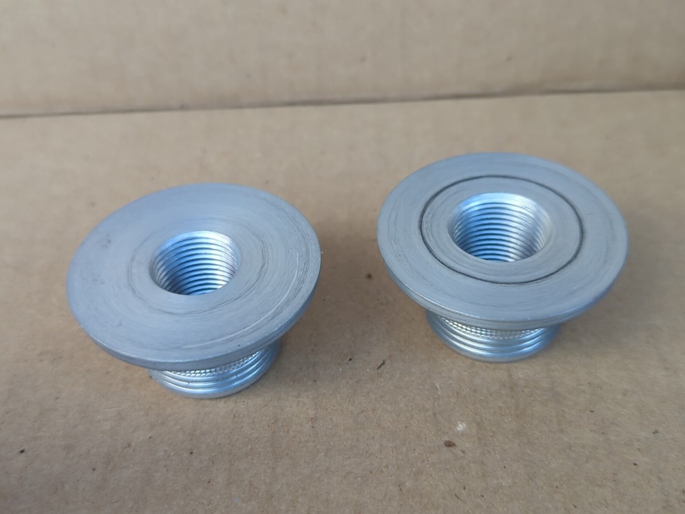 2 Aluminum Threaded Parts For MEAT GRINDER