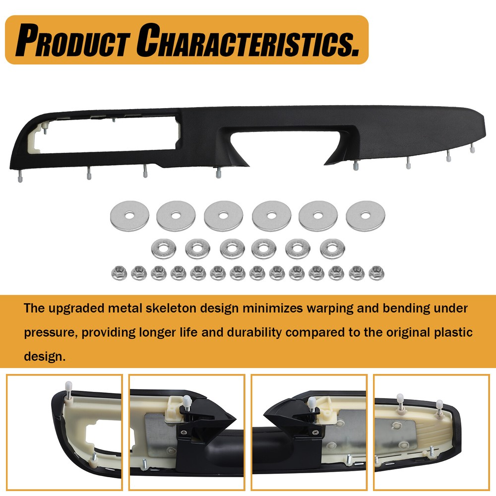 Driver Side Inner Door Pull Handle Armrest Repair for Chevy GMC 2010-2014