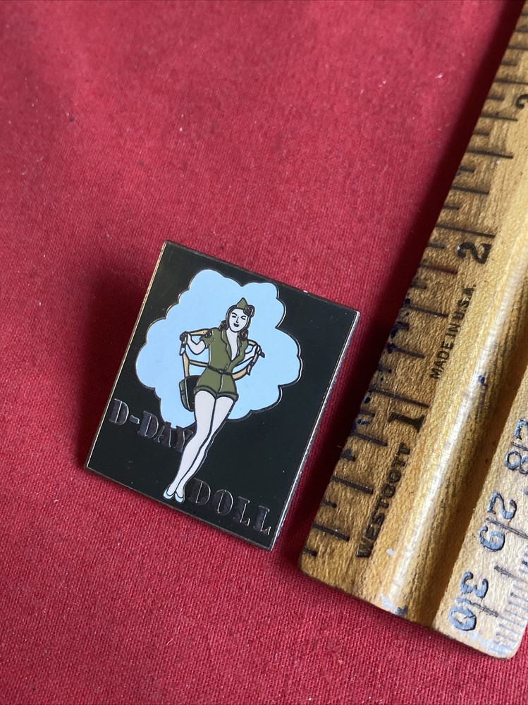 Rare D-Day Doll Pin