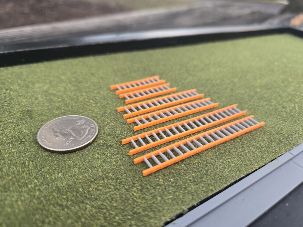 1/87 Scale 6 Piece Ladder Set