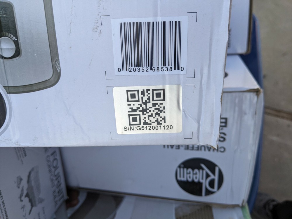 Rheem Rtex-11 208/240Vac, Both Electric Tankless Water Heater, General Purpose,