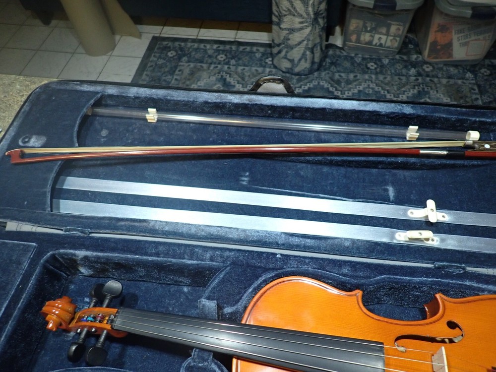 Infinity 4/4 Size Student Violin With Hard Case And Bow