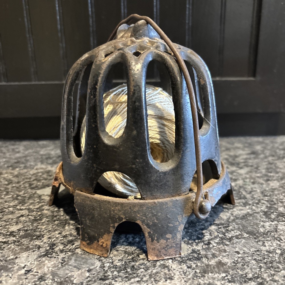 Cast Iron Twine/String Holder