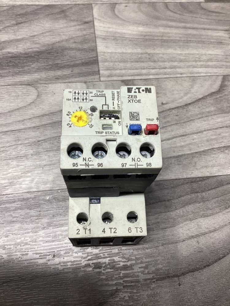 Eaton ZEBXTOE Overload Relay #140N4