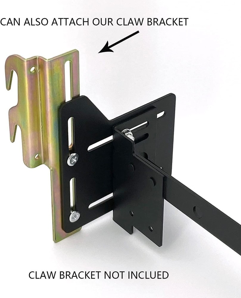 2 PCS Bed Frame Adapter for Headboard Queen Modification Plate Brackets Adapter/