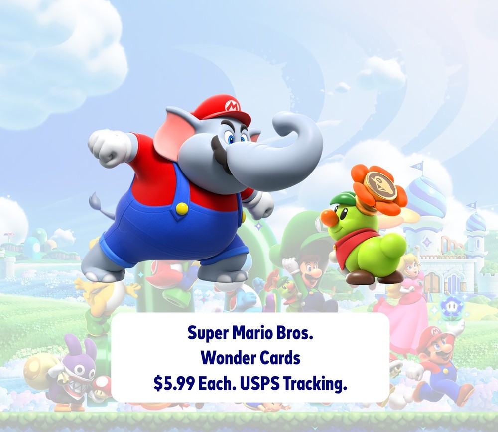 Super Mario Bros. Wonder Amiibo Cards