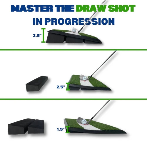 The Draw Board Golf Training Aid - Master the Draw shot