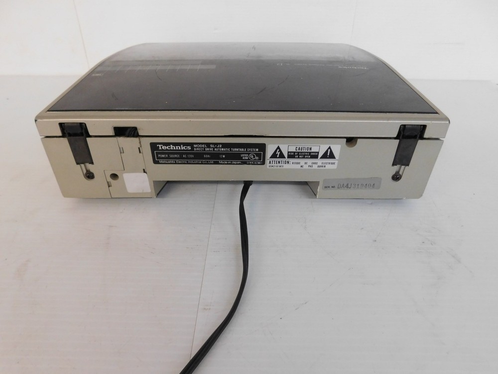 TECHNICS DIRECT DRIVE AUTOMATIC TURNTABLE SYSTEM SL-J2 (MPT17)