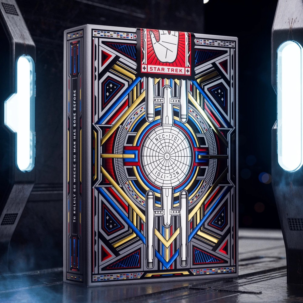 Star Trek Playing Cards Deck - Dark Version - Officially Licensed - New
