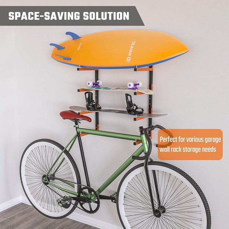 Heavy Duty Wall Mounted Lumber Rack Storage Solution Durable Garage Organizers