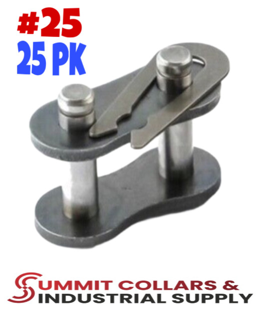 (25) #25 Roller Chain Connecting Links