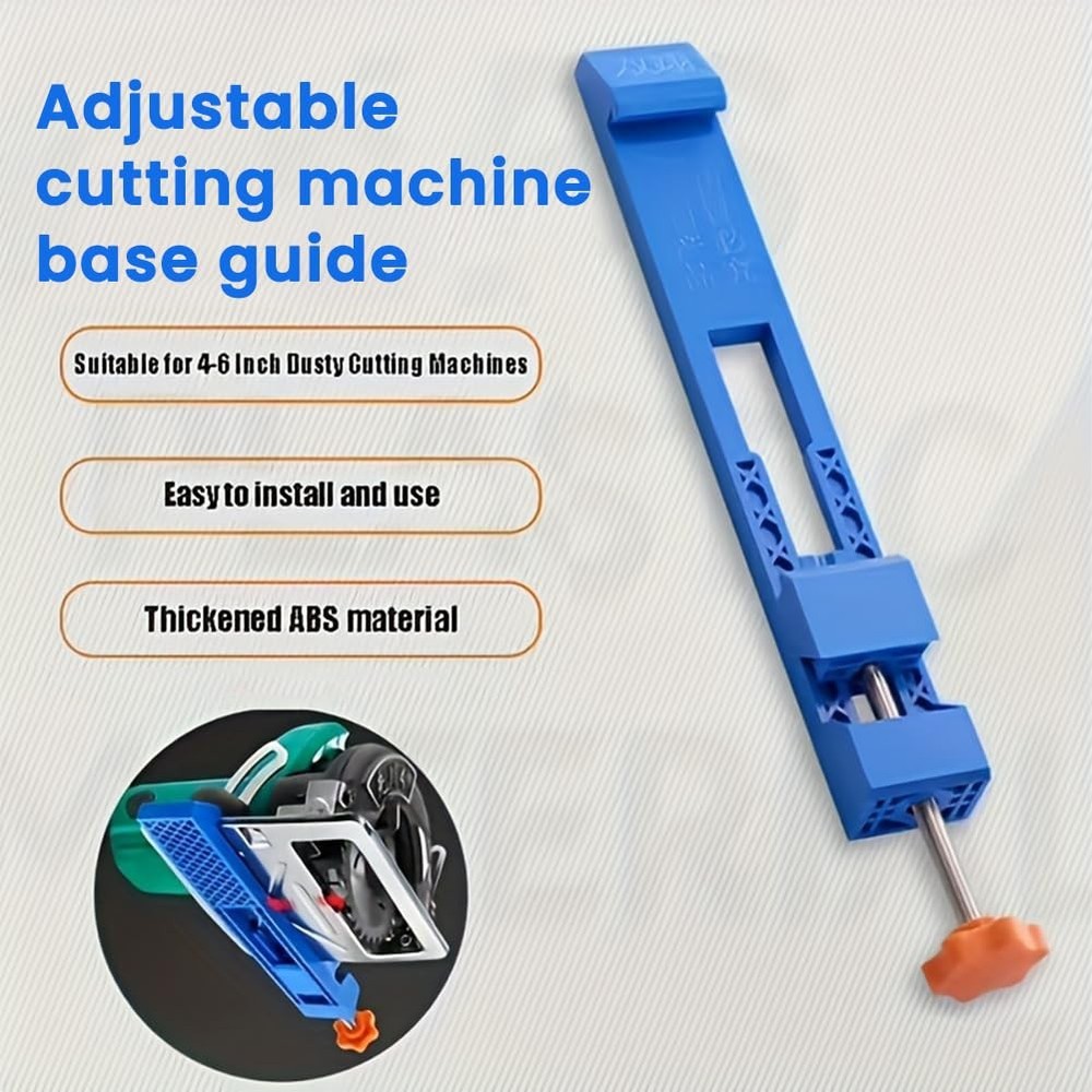 Adjustable Cutting Machine Base Guide for Electric Circular Saw Precision Tasks