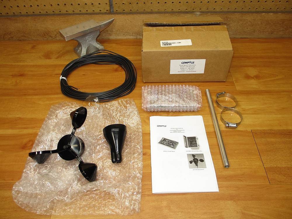 Comptus A70-SL0-T/E *NEW* Wind Speed Transmitter Anemometer 0-100mph