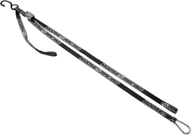 Moose Carabineer Tie-Down Straps Black