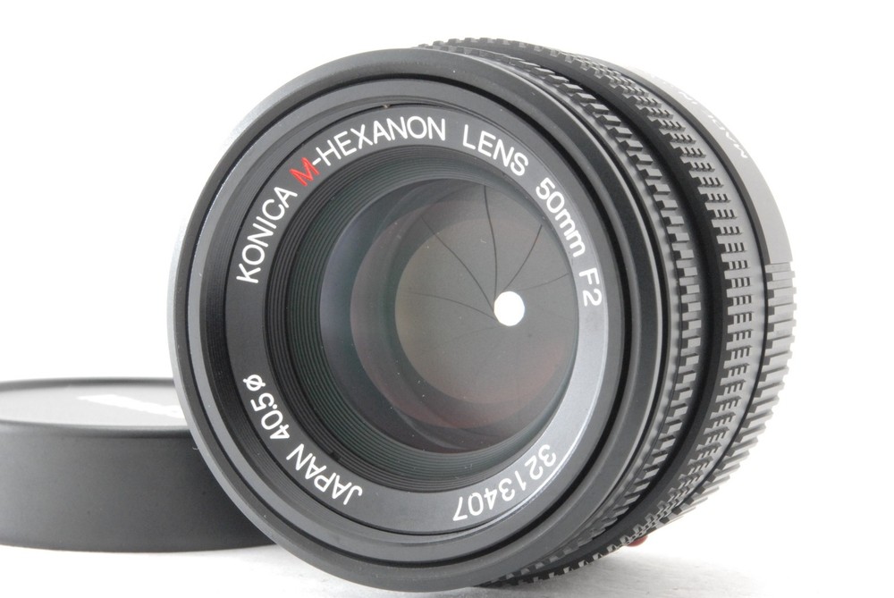 [Almost Unused] KONICA M Hexanone 50mm f/2 From JAPAN