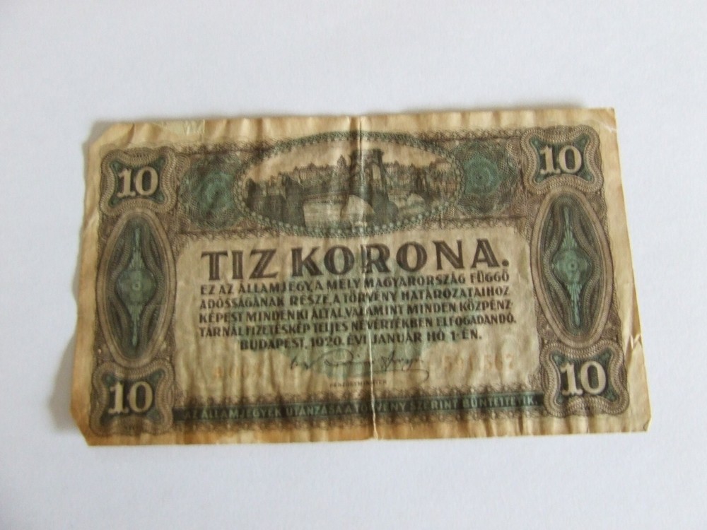 Hungarian 10 Korona