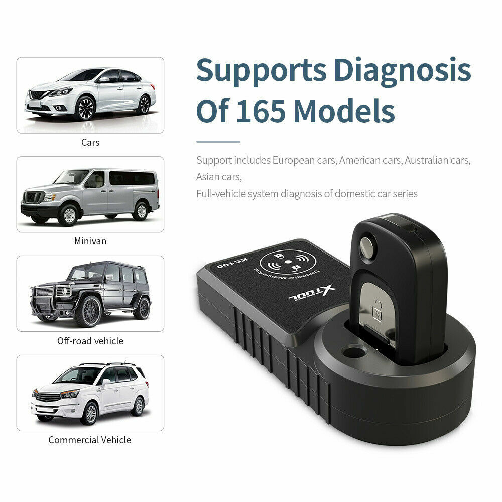 XTOOL KC100 Immobilizer Smart Key Chip Coding Tool for D8S D9S PRO OBD2 Scanner