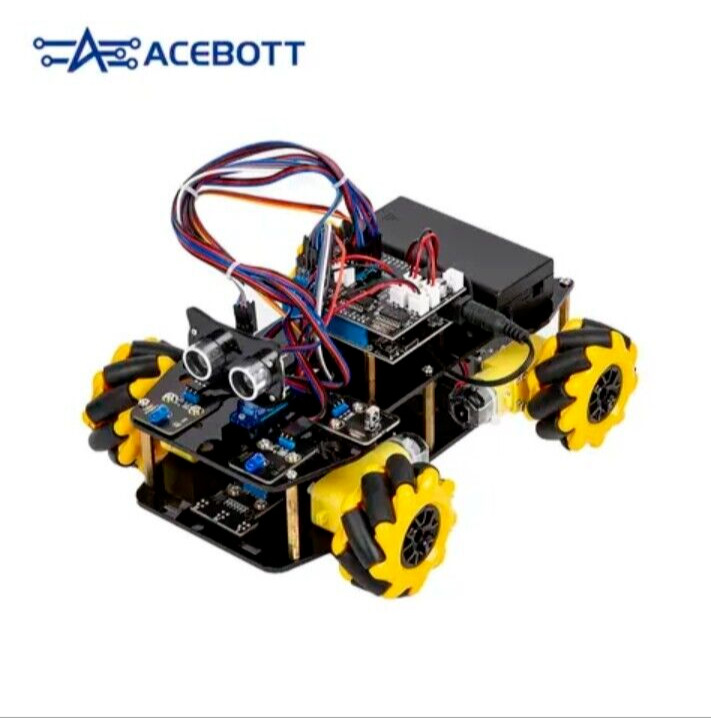 Robot Smart Car DIY Kit - 4WD Programmable Robot - Educational Toy - ACEBOTT