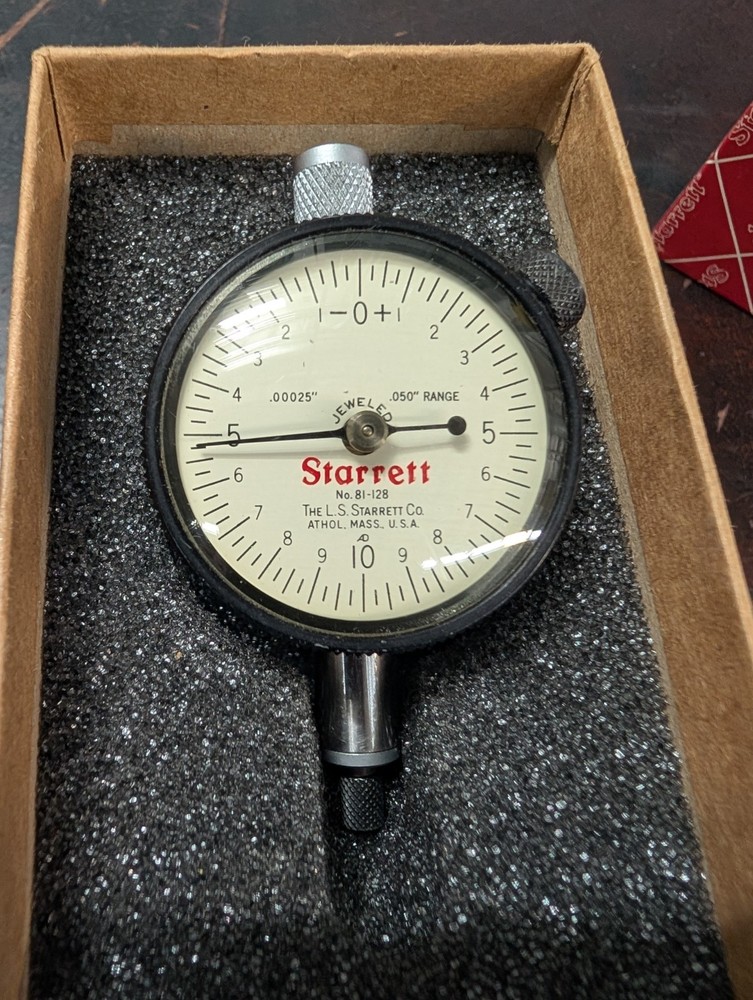 Starrett Dial Indicator 81-128 Precision Measurement Tool