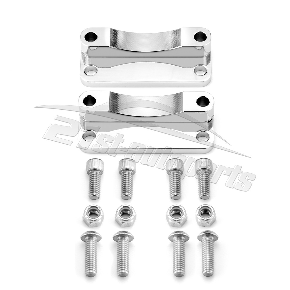Front Fender 20mm Riser Relocator Spacers For Harley FLHT FLTR FLHX 2003-2013